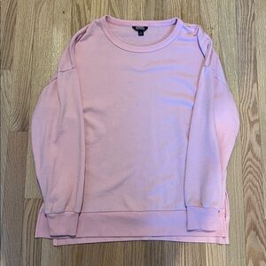 Buffalo David Bitton Women’s Pink Crewneck Sweatshirt